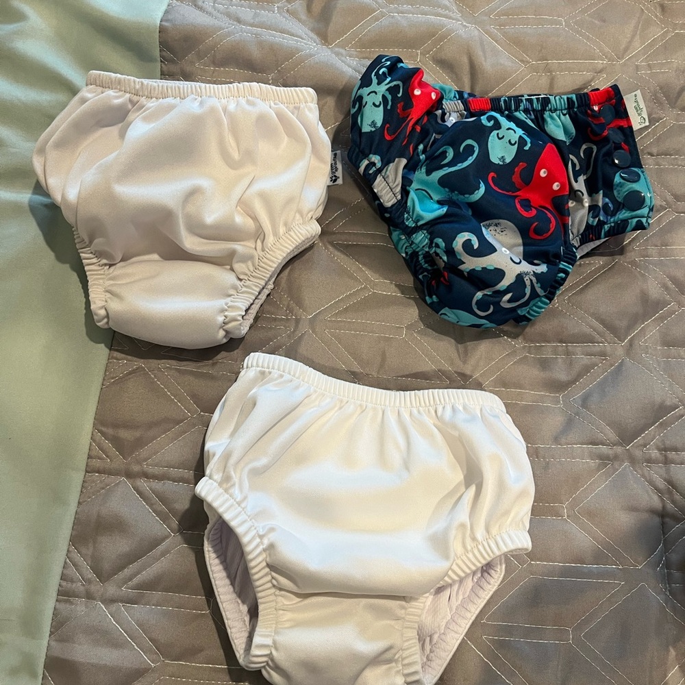 Green Sprouts Kids Swim Diaper Set